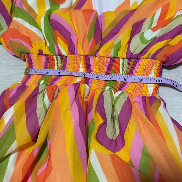 Flying Tomato Vibrant Striped Maxi Dress - Picture 5 of 7